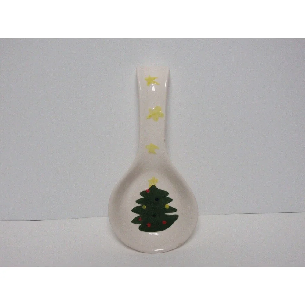 Christmas Tree Christmas Spoon Rest Holiday